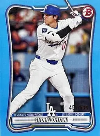 2026 Bowman - Sky Blue #52 - Shohei Ohtani - Los Angeles Dodgers