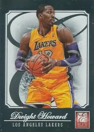 2012-13 Panini Elite #11 - Dwight Howard - Los Angeles Lakers