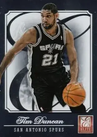 2012-13 Panini Elite #12 - Tim Duncan - San Antonio Spurs