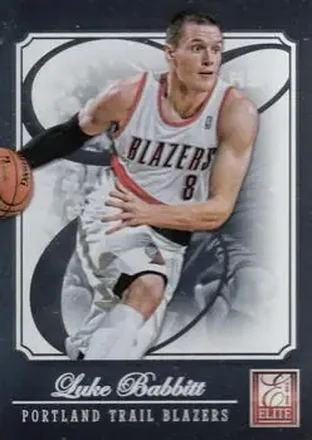 2012-13 Panini Elite #23 - Luke Babbitt - Portland Trail Blazers