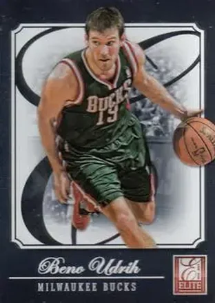 2012-13 Panini Elite #24 - Beno Udrih - Milwaukee Bucks 2012-13 Panini Elite #24 - Beno Udrih - Milwaukee Bucks