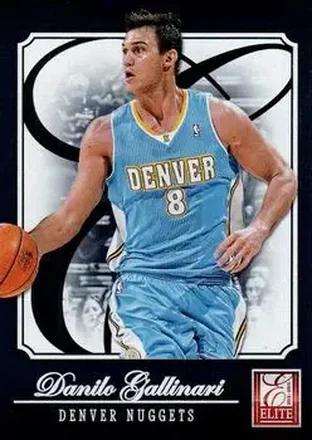 2012-13 Panini Elite #30 - Danilo Gallinari - Denver Nuggets 2012-13 Panini Elite #30 - Danilo Gallinari - Denver Nuggets