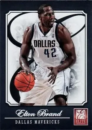 2012-13 Panini Elite #32 - Elton Brand - Dallas Mavericks 2012-13 Panini Elite #32 - Elton Brand - Dallas Mavericks