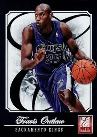 2012-13 Panini Elite #35 - Travis Outlaw - Sacramento Kings