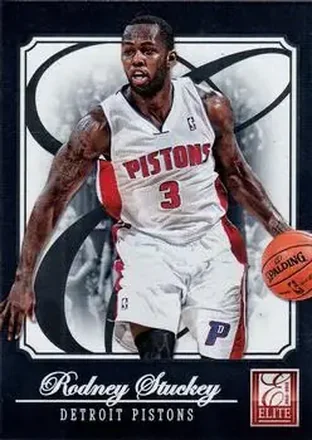 2012-13 Panini Elite #36 - Rodney Stuckey - Detroit Pistons 2012-13 Panini Elite #36 - Rodney Stuckey - Detroit Pistons