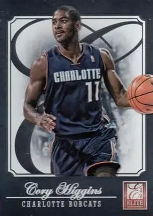 2012-13 Panini Elite #38 - Cory Higgins - Charlotte Bobcats 2012-13 Panini Elite #38 - Cory Higgins - Charlotte Bobcats