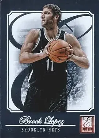 2012-13 Panini Elite #39 - Brook Lopez - Brooklyn Nets