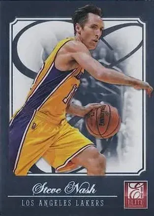 2012-13 Panini Elite #43 - Steve Nash - Los Angeles Lakers 2012-13 Panini Elite #43 - Steve Nash - Los Angeles Lakers