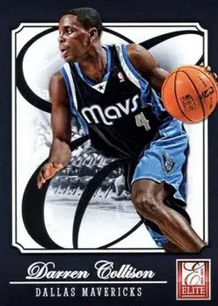 2012-13 Panini Elite #46 - Darren Collison - Dallas Mavericks