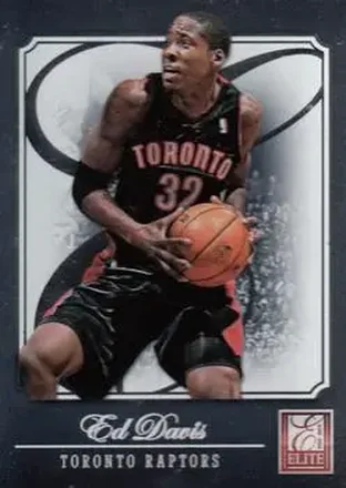 2012-13 Panini Elite #47 - Ed Davis - Toronto Raptors