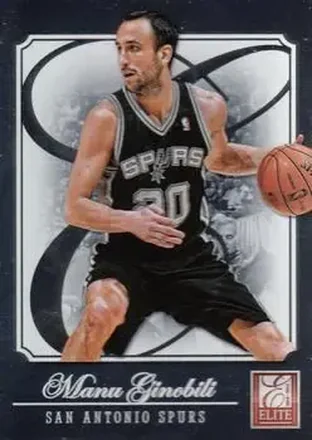 2012-13 Panini Elite #50 - Manu Ginóbili - San Antonio Spurs