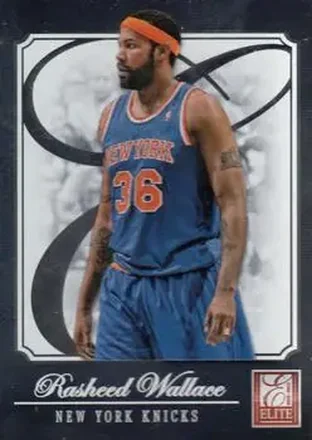 2012-13 Panini Elite #51 - Rasheed Wallace - New York Knicks