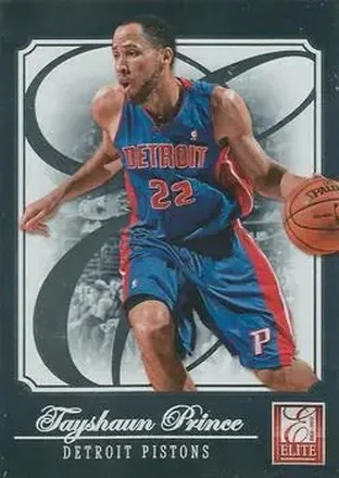 2012-13 Panini Elite #53 - Tayshaun Prince - Detroit Pistons