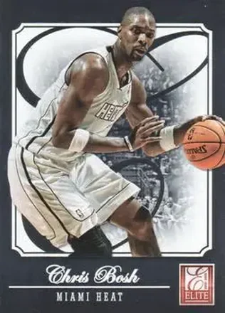 2012-13 Panini Elite #65 - Chris Bosh - Miami Heat