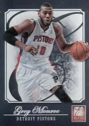2012-13 Panini Elite #73 - Greg Monroe - Detroit Pistons