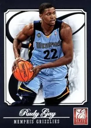 2012-13 Panini Elite #74 - Rudy Gay - Memphis Grizzlies