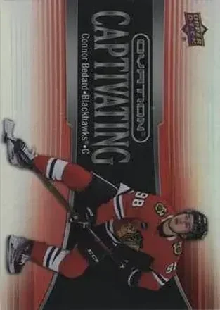 2023-24 Upper Deck Ovation - Captivating #C-19 - Connor Bedard - Chicago Blackhawks