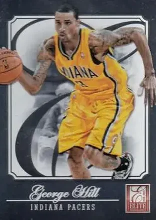 2012-13 Panini Elite #82 - George Hill - Indiana Pacers