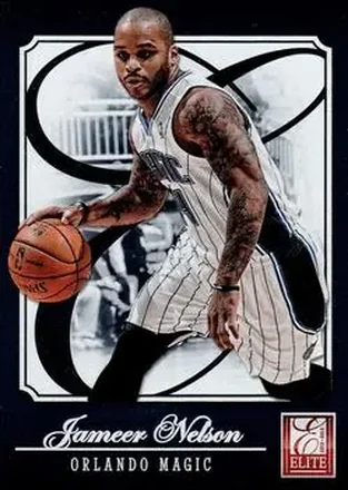 2012-13 Panini Elite #87 - Jameer Nelson - Orlando Magic