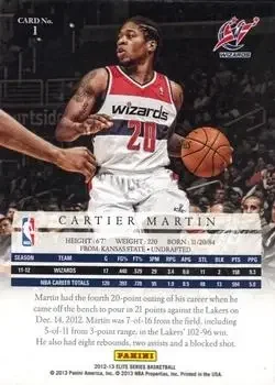 Back of Cartier Martin