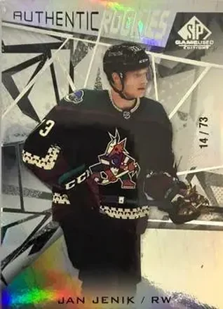 2021-22 SP Game Used #148 - Jan Jenik - Arizona Coyotes