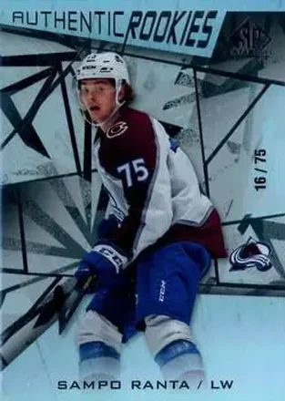 2021-22 SP Game Used #167 - Sampo Ranta - Colorado Avalanche