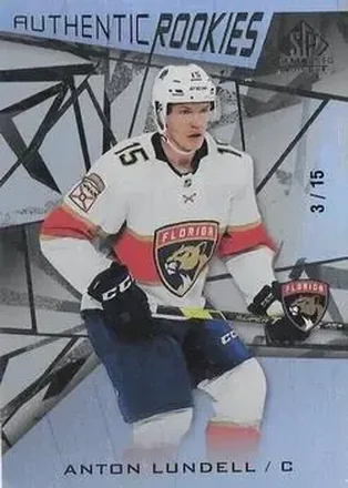 2021-22 SP Game Used #188 - Anton Lundell - Florida Panthers
