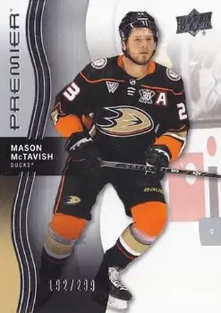 2023-24 Upper Deck Premier #4 - Mason McTavish - Anaheim Ducks