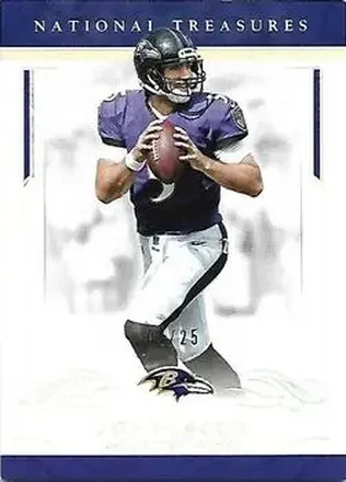 2016 Panini National Treasures - Holo Silver #7 - Joe Flacco - Baltimore Ravens