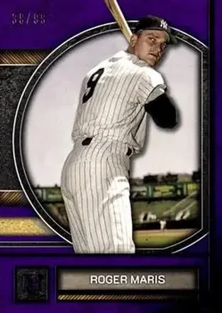 2025 Topps Museum Collection - Amethyst #85 - Roger Maris - New York Yankees