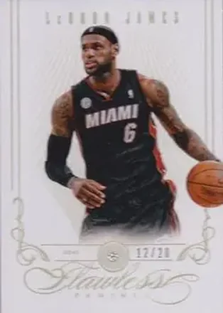 2012-13 Panini Flawless #37 - LeBron James - Miami Heat