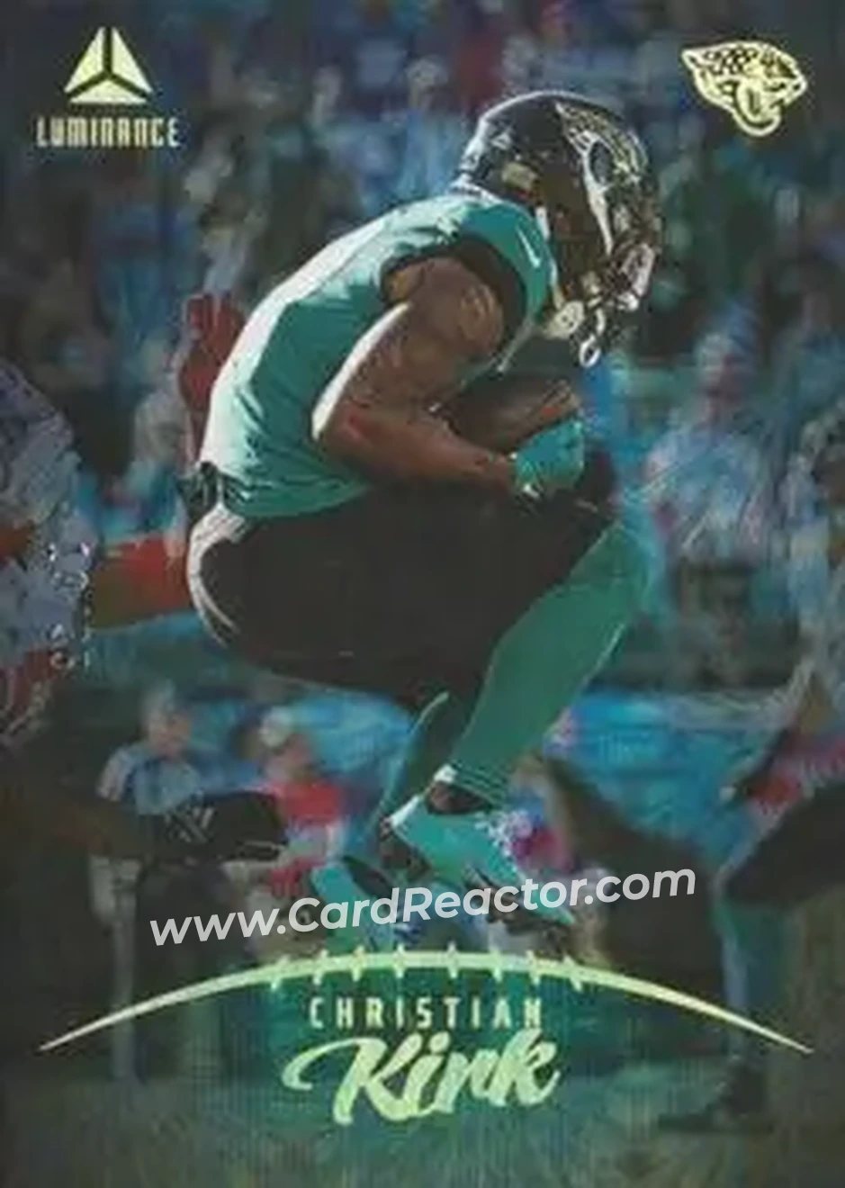 2023 Panini Luminance - Teal #26 - Christian Kirk - Jacksonville Jaguars - Front