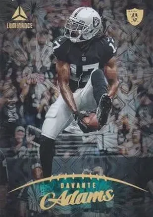 2023 Panini Luminance - Teal #45 - Davante Adams - Las Vegas Raiders