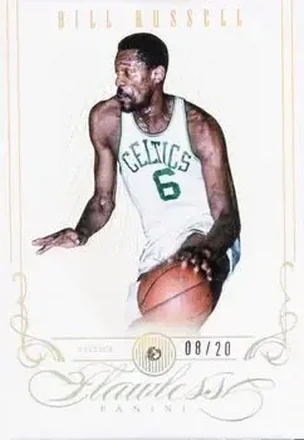 2012-13 Panini Flawless #71 - Bill Russell - Boston Celtics