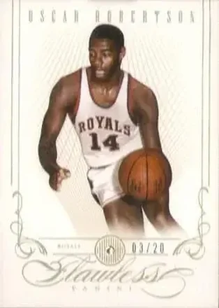 2012-13 Panini Flawless #74 - Oscar Robertson - Cincinnati Royals