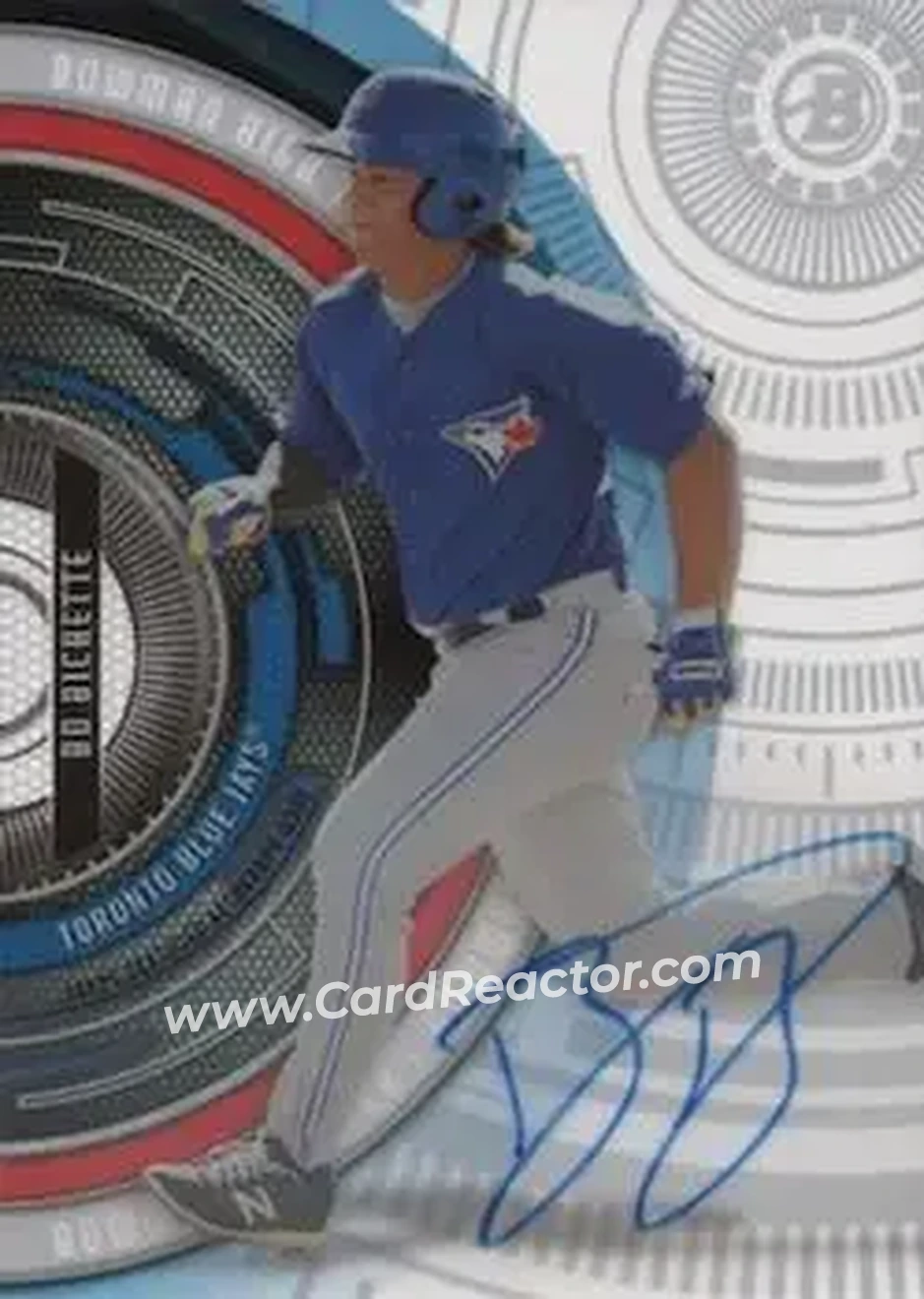 2017 Bowman High Tek - High Tek Autographs #BHT-BB - Bo Bichette - Toronto Blue Jays - Front