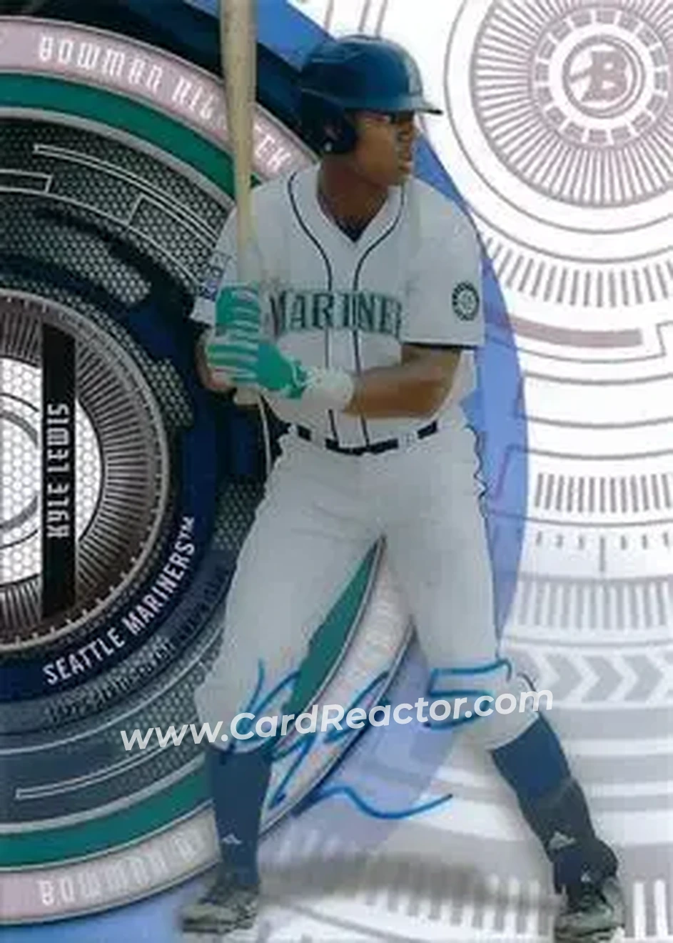 2017 Bowman High Tek - High Tek Autographs #BHT-KL - Kyle Lewis - Seattle Mariners - Front