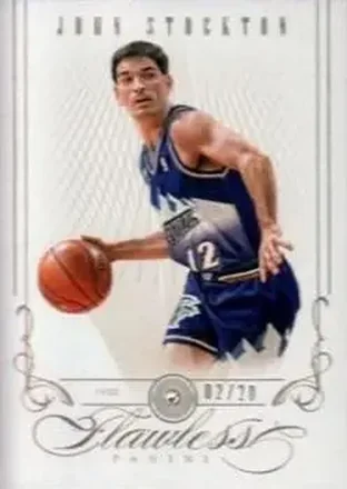 2012-13 Panini Flawless #78 - John Stockton - Utah Jazz