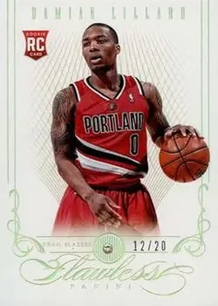 2012-13 Panini Flawless #98 - Damian Lillard - Portland Trail Blazers
