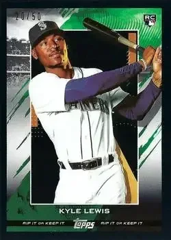2020 Topps Rip feature card