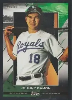 2020 Topps Rip feature card