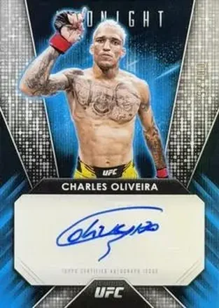 2024 Topps Midnight UFC - Glimmer Graphs Moonrise #GG-COA - Charles Oliveira