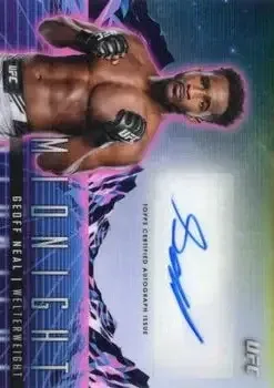 2024 Topps Midnight UFC feature card