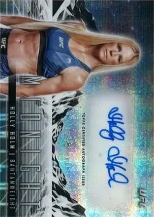 2024 Topps Midnight UFC - Horizon Signatures #HS-HHM - Holly Holm