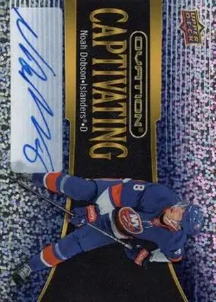 2023-24 Upper Deck Ovation - Captivating Auto #C-29 - Noah Dobson - New York Islanders
