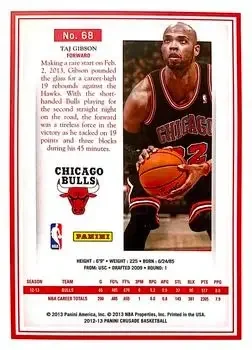 Back of Taj Gibson