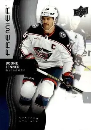 2023-24 Upper Deck Premier #31 - Boone Jenner - Columbus Blue Jackets