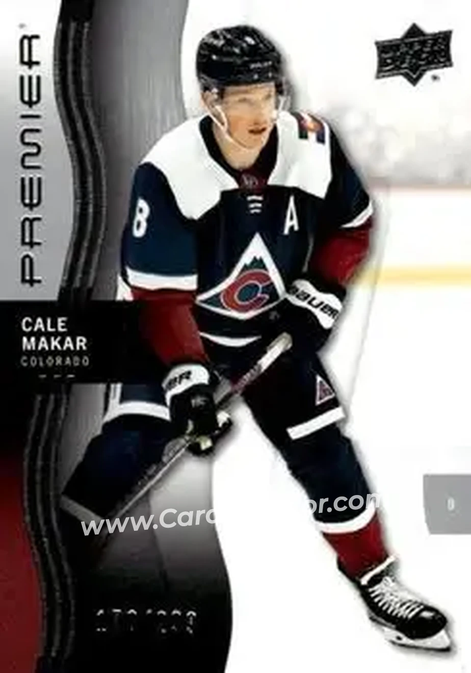 2023-24 Upper Deck Premier #36 - Cale Makar - Colorado Avalanche - Front