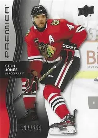 2023-24 Upper Deck Premier #40 - Seth Jones - Chicago Blackhawks