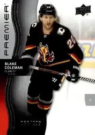 2023-24 Upper Deck Premier #53 - Blake Coleman - Calgary Flames